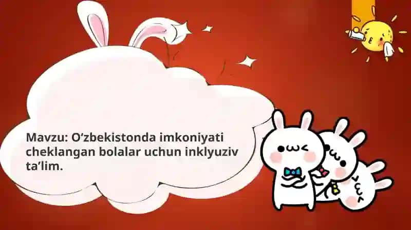 Oʻzbekistondaimkoniyaticheklanganbolalaruchuninklyuzivtaʼlim 1