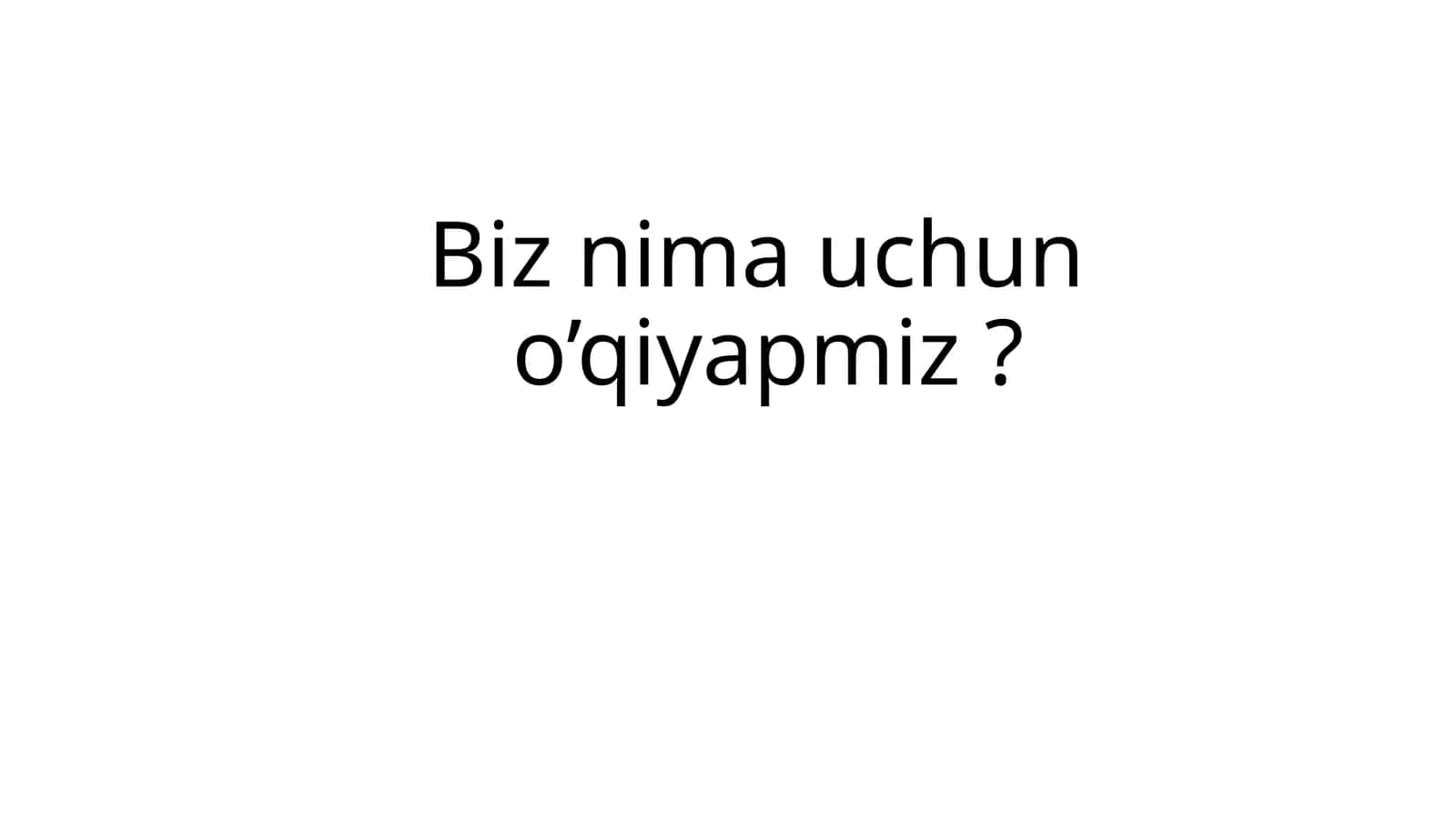 Odam hayoti 1