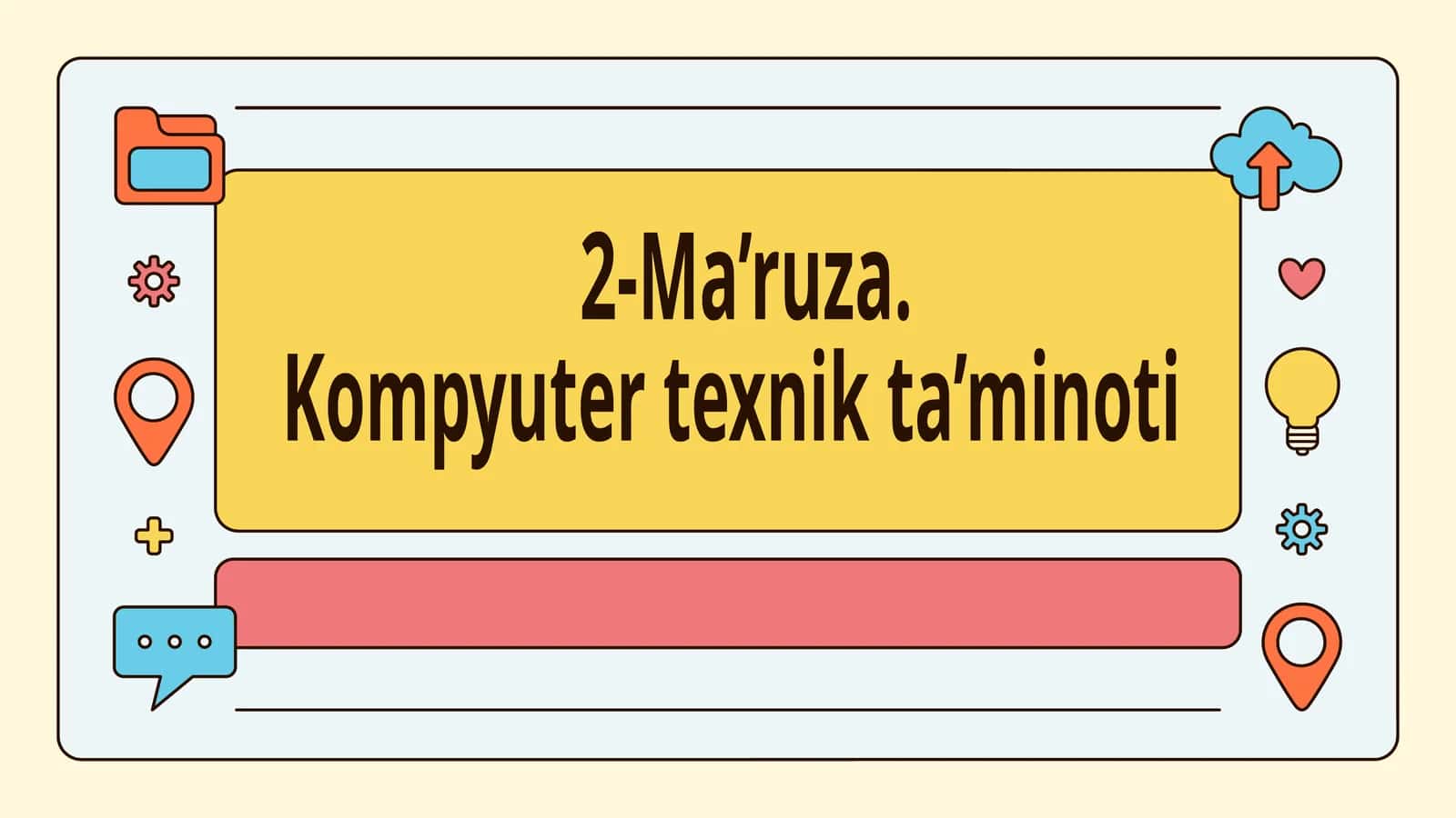 Kompyuter texnikt a’minoti 1