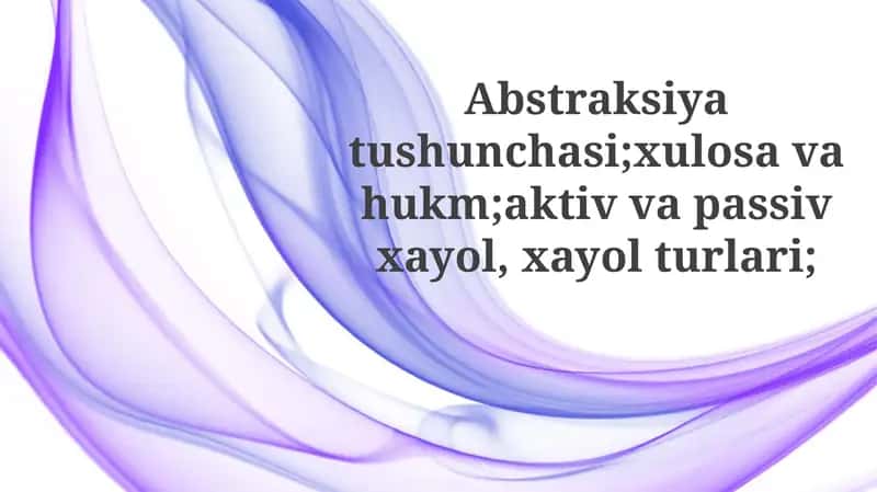 Abstraksiya 1
