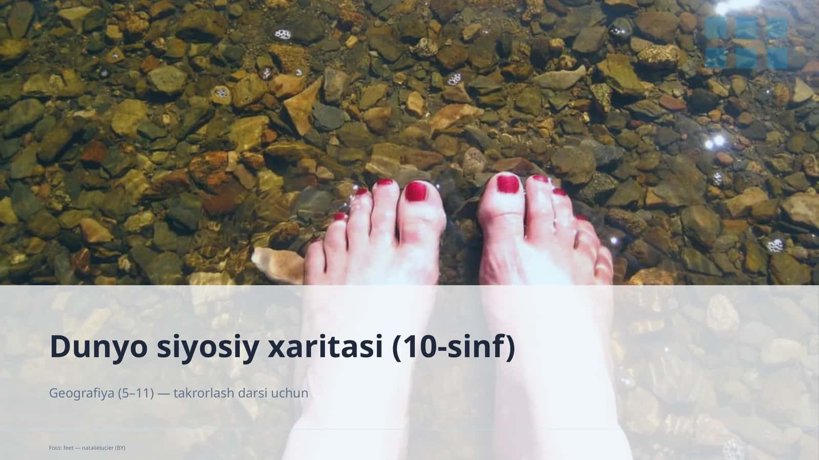 Dunyo siyosiy xaritasi (10-sinf) 1