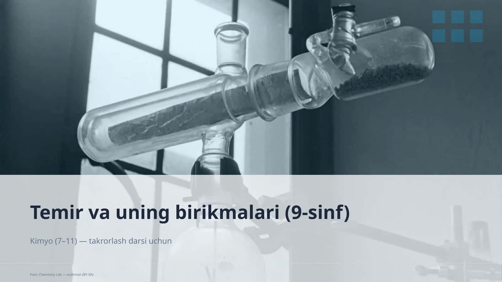 Temir va uning birikmalari (9-sinf) 1