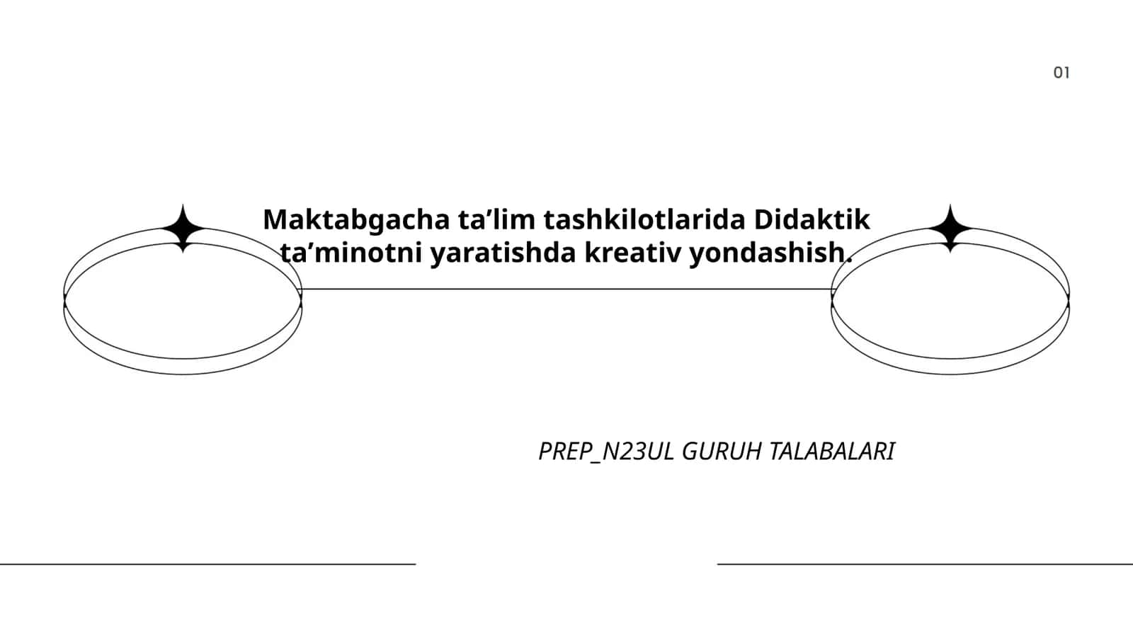 Maktabgacha taʼlim tashkilotlarida Didaktik taʼminotni yaratishda kreativ yondashish 1