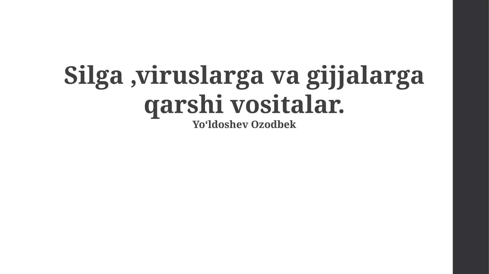 Zamburug'lar, viruslar va gijjalarga qarshi dori-darmonlar 1