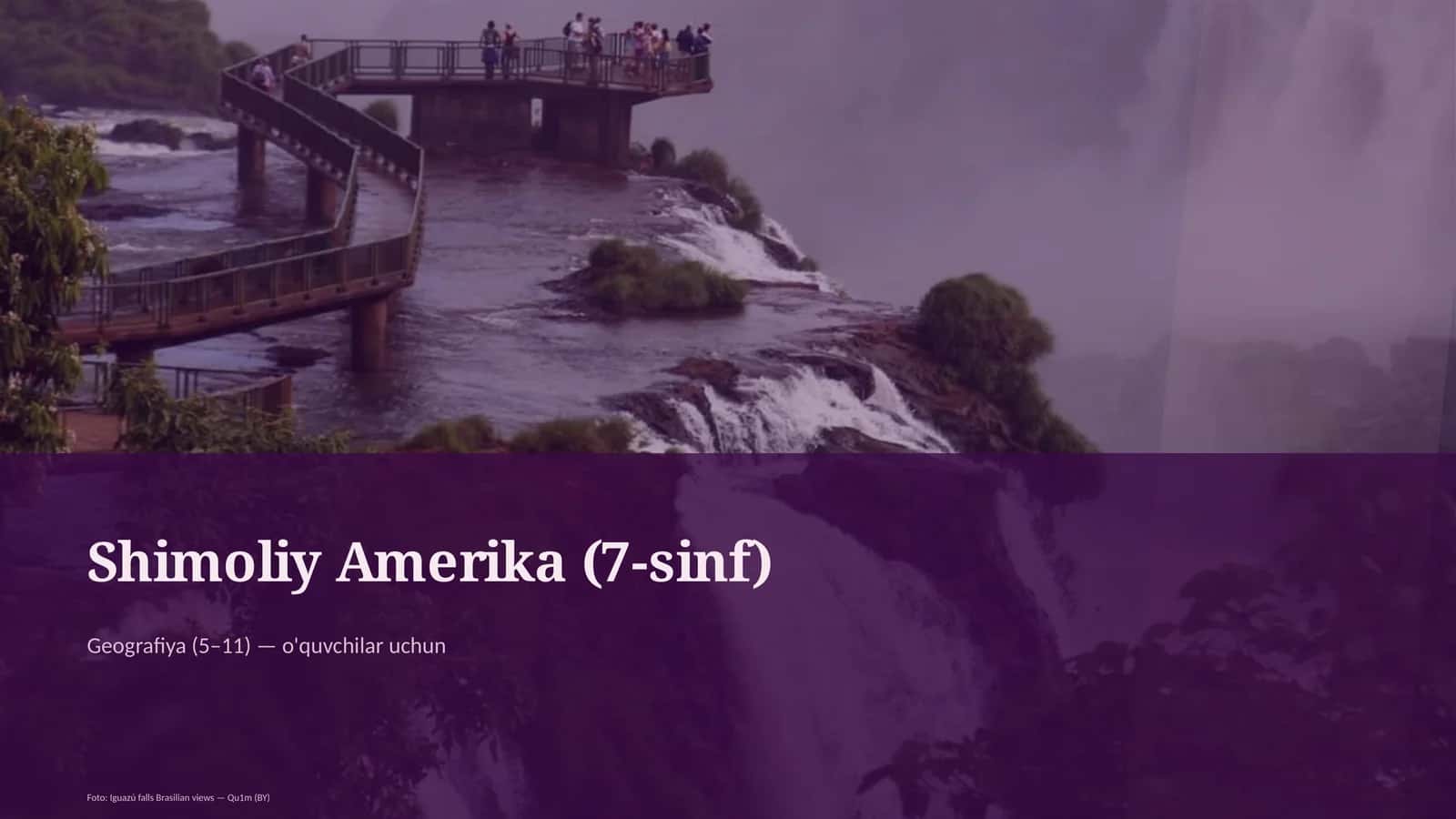 Shimoliy Amerika (7-sinf) 1