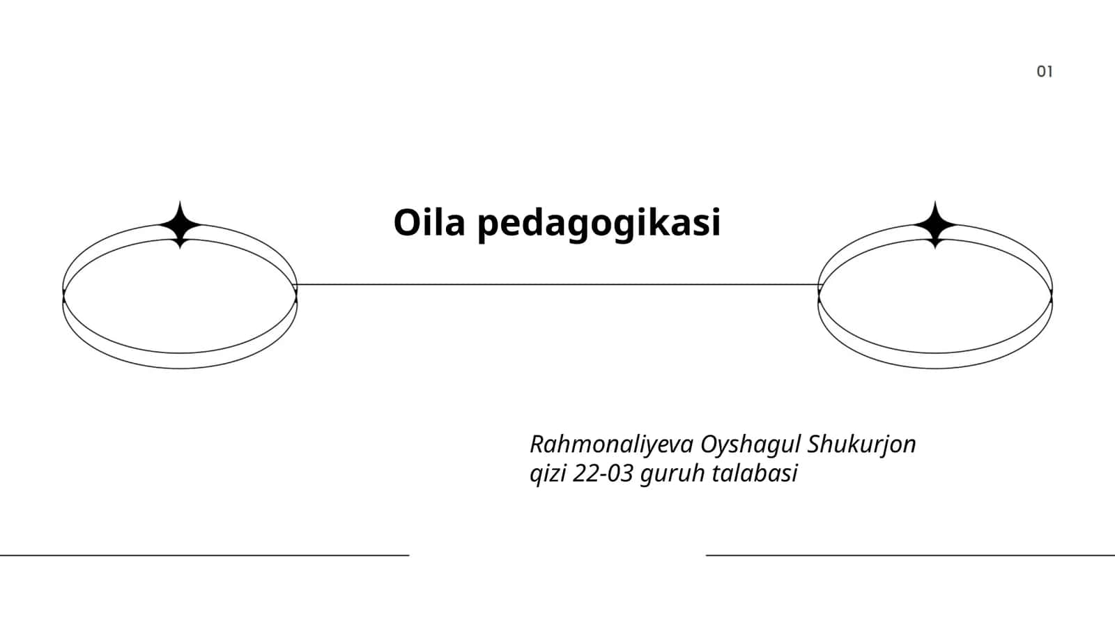 Oila pedagogikasi 1