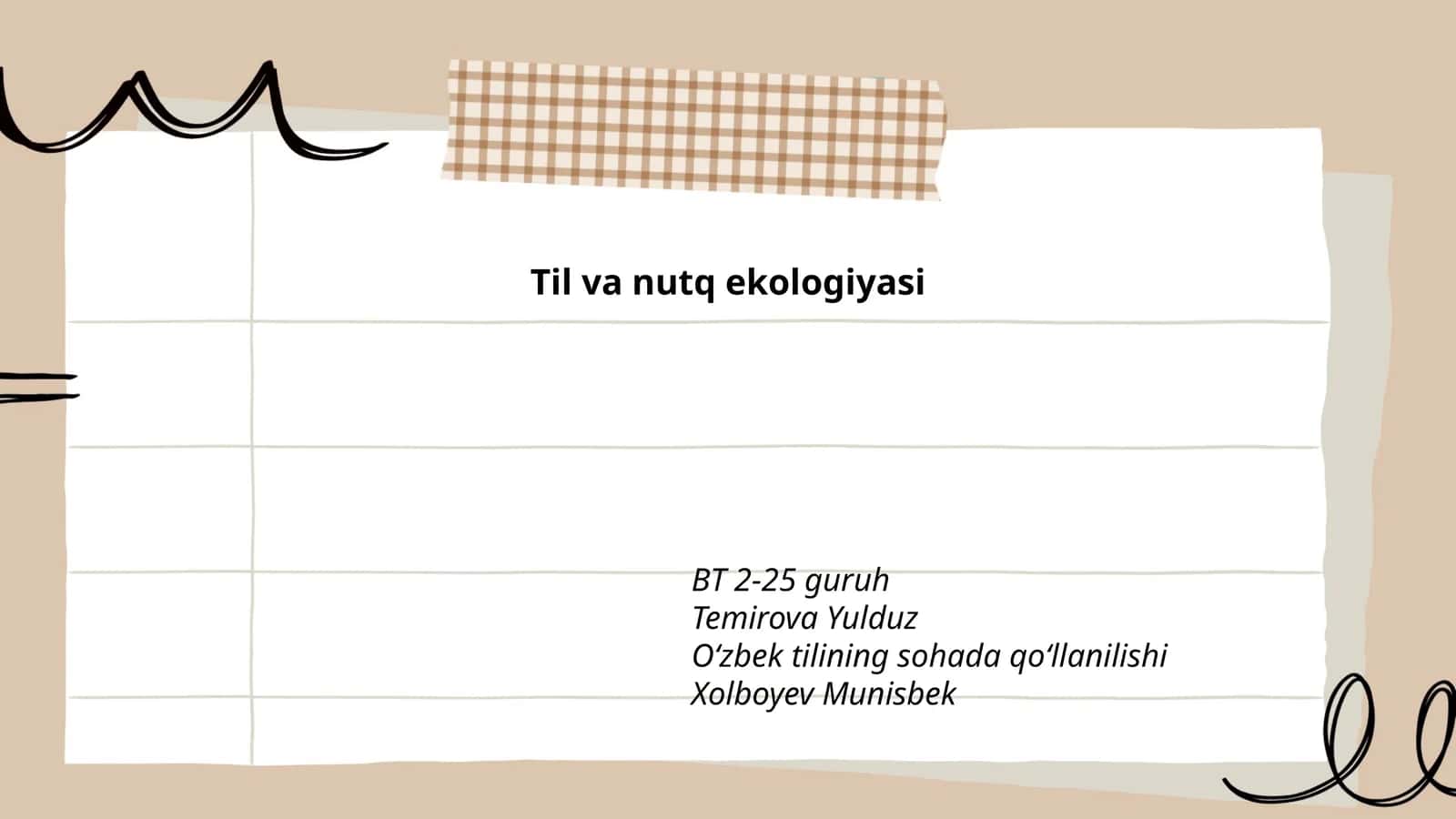 Til va nutq ekologiyasi 1