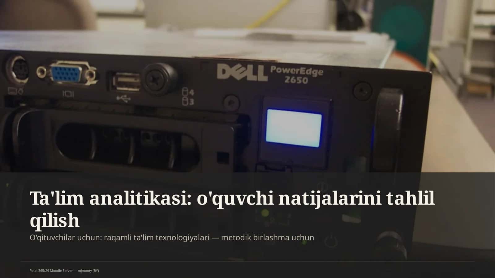 Ta'lim analitikasi: o'quvchi natijalarini tahlil qilish 1