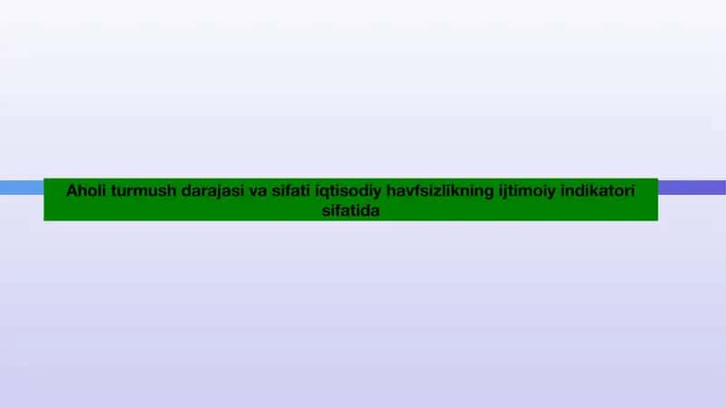 Ijtimoiy sohadagi manfaatlar 1