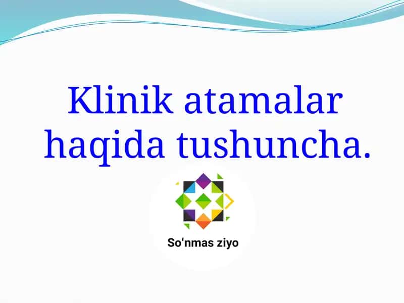 Klinik atamalar 1