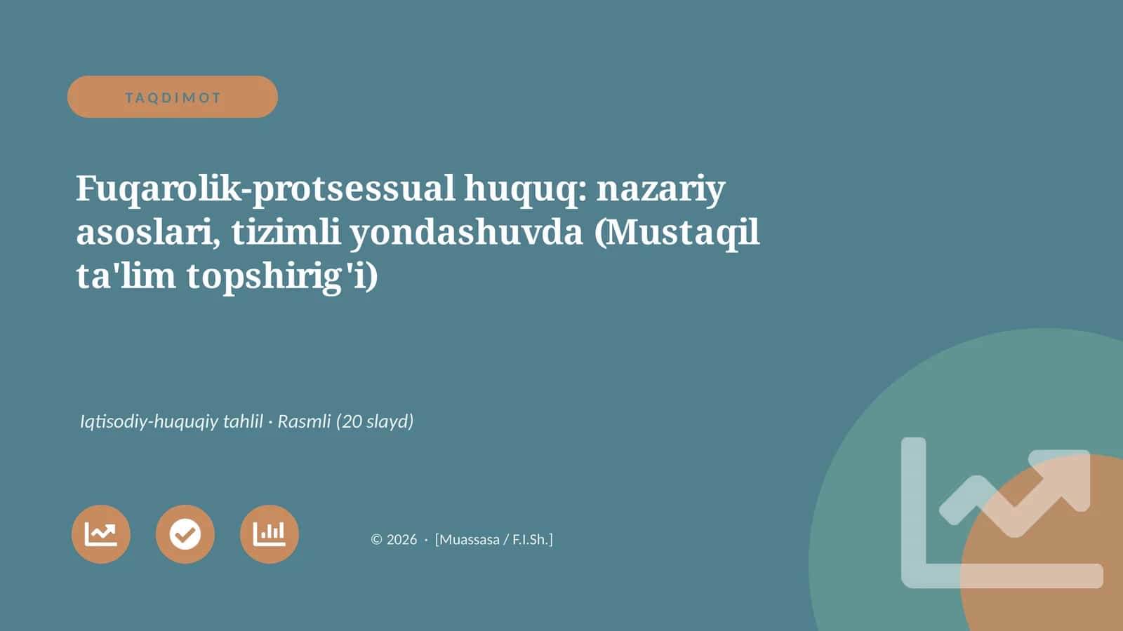 Fuqarolik-protsessual huquq: nazariy asoslari 1