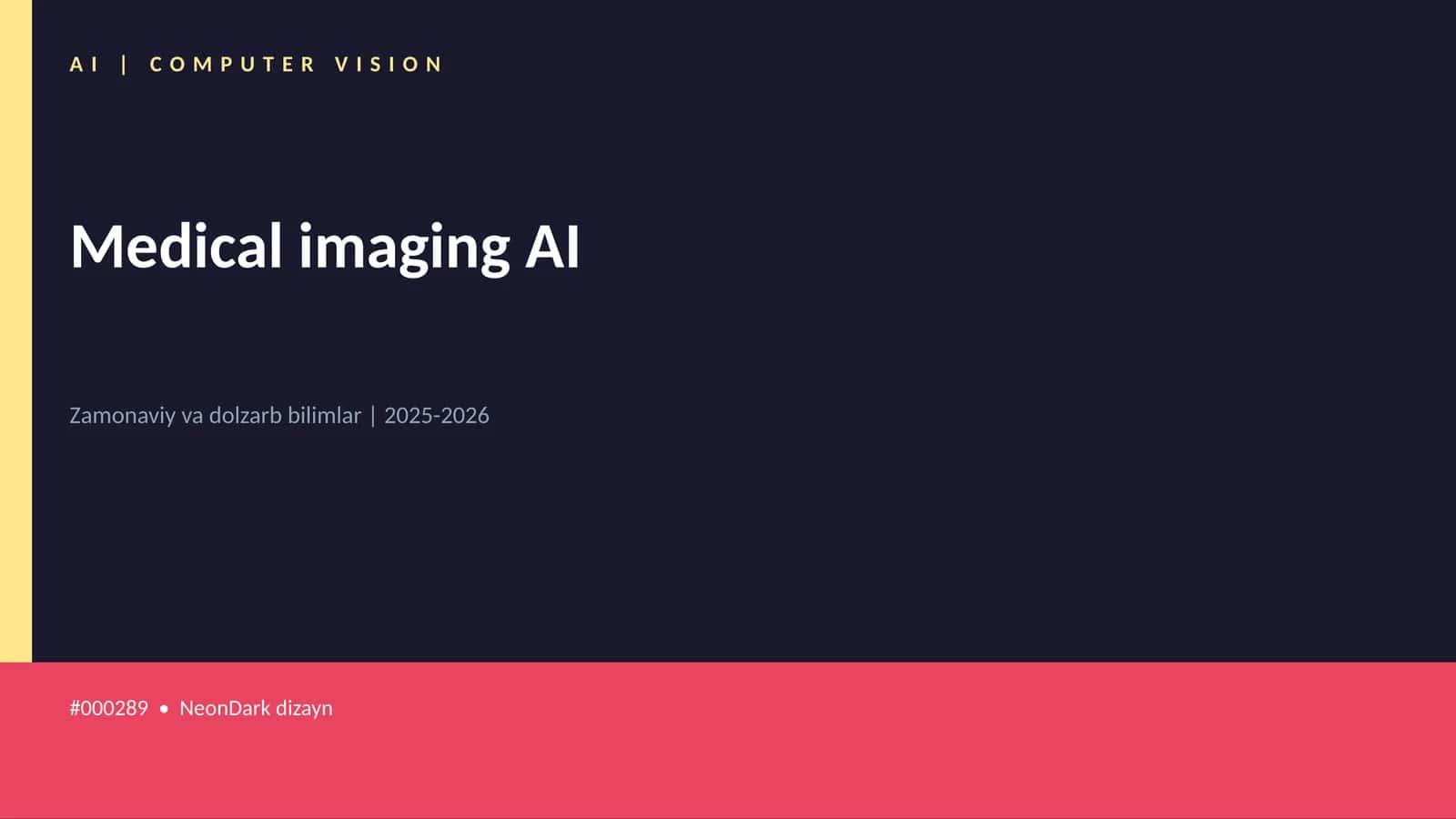 Medical imaging AI 1