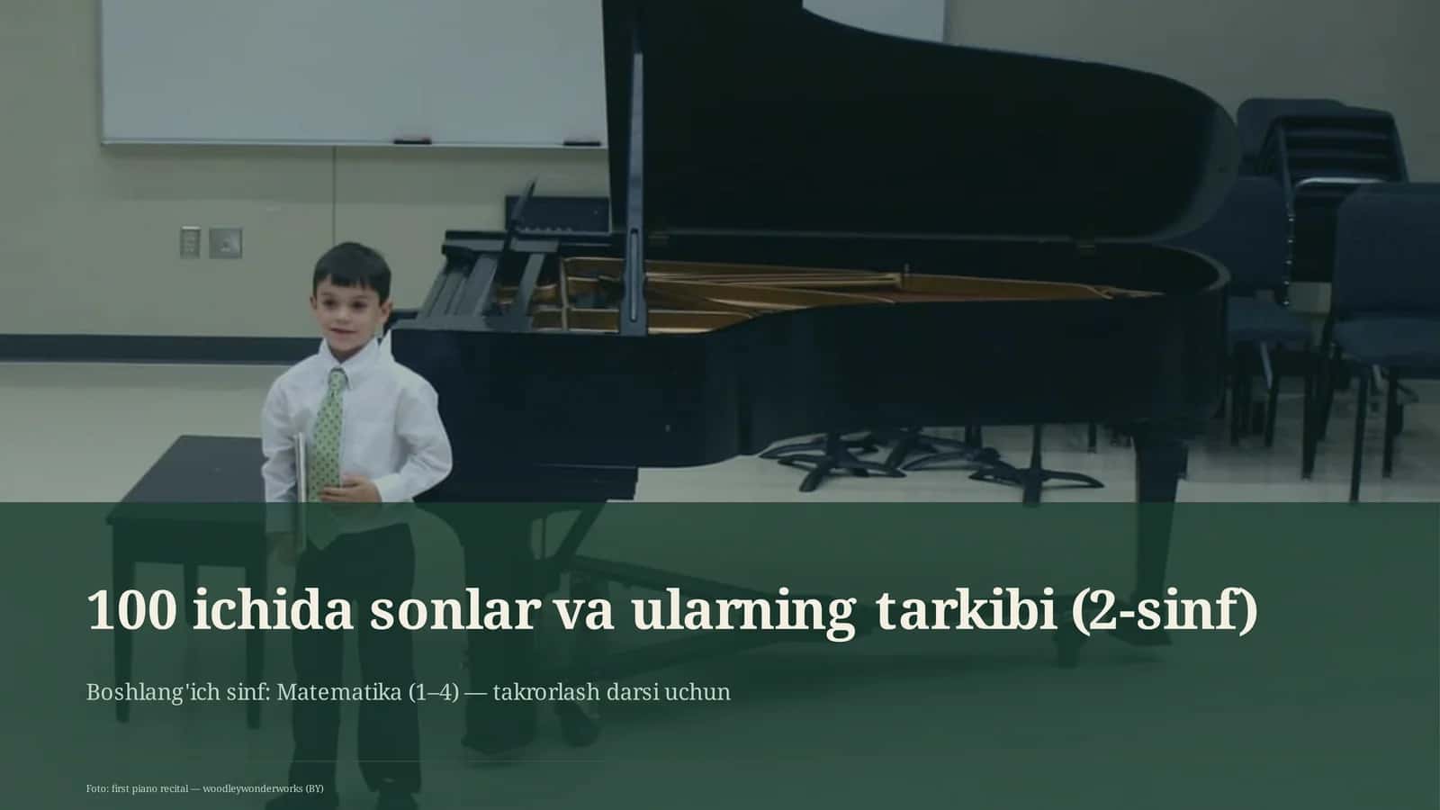 100 ichida sonlar va ularning tarkibi (2-sinf) 1
