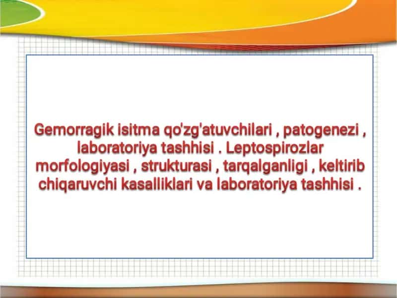Gemorragik isitma 1