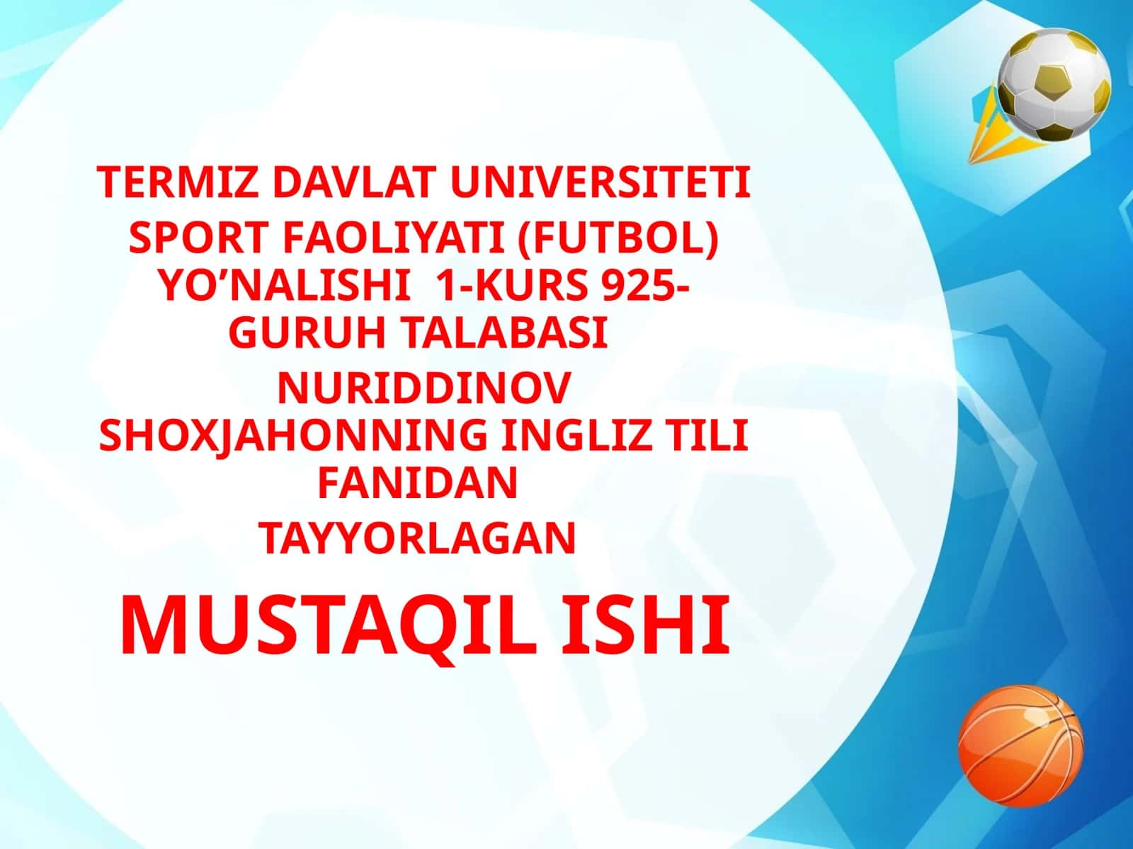 NURIDDINOV SHOXJAHONNING INGLIZ TILI FANIDAN 1