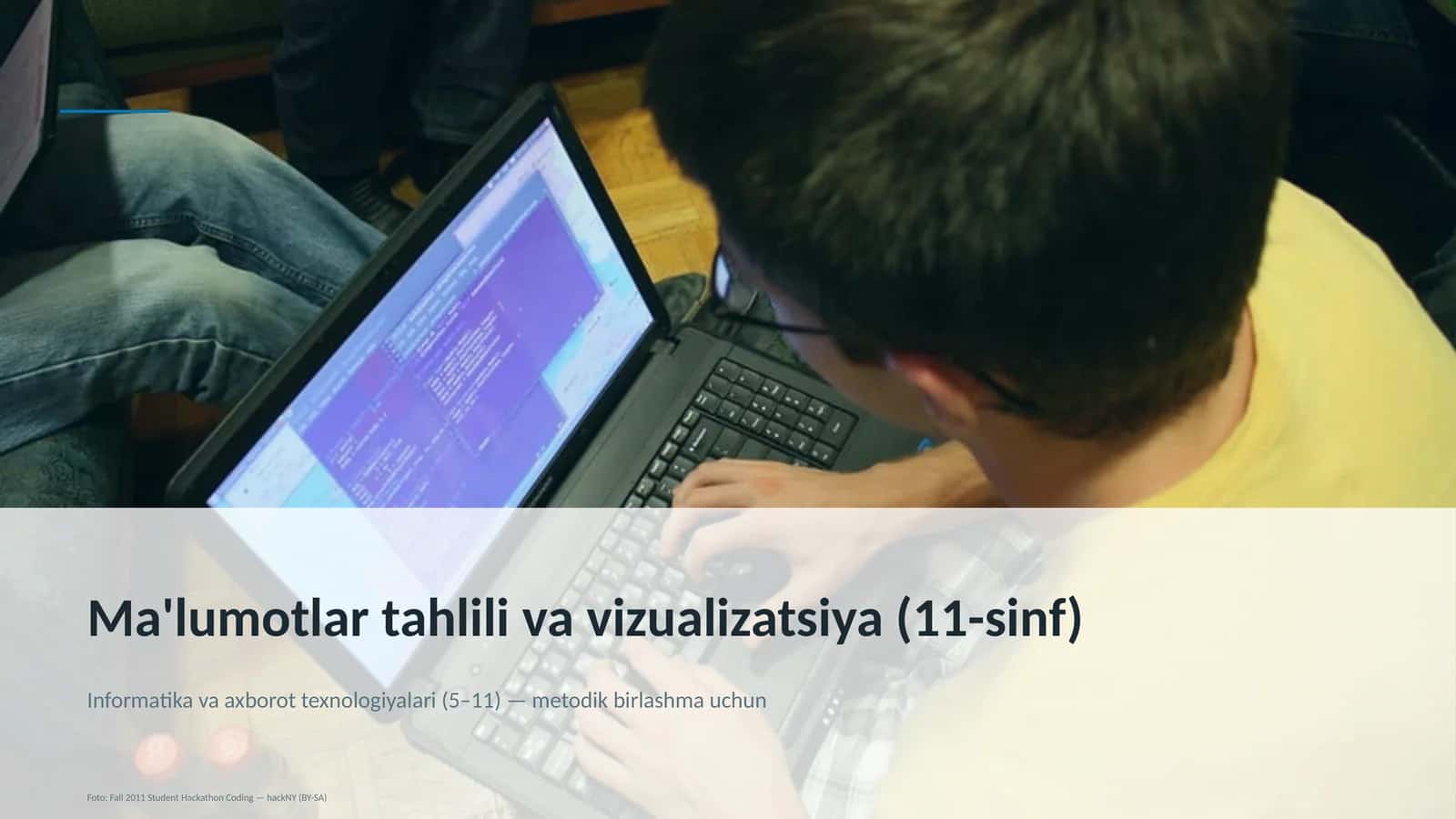 Ma'lumotlar tahlili va vizualizatsiya (11-sinf) 1
