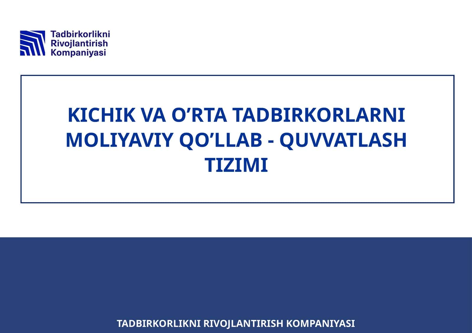 TAQDIM ETILADIGAN MOLIYAVIY YORDAMLAR 1