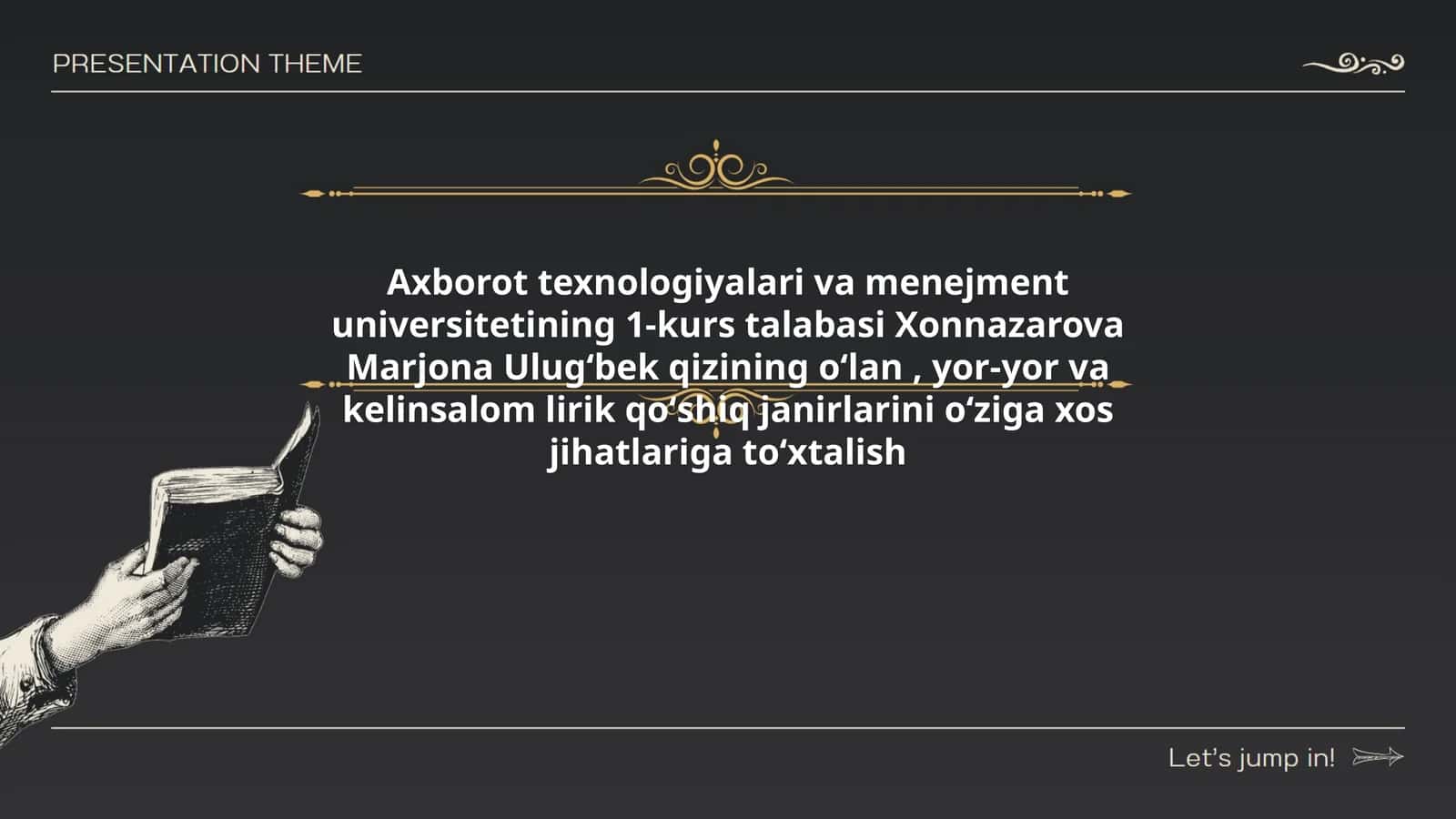 Yor-yor va kelinsalom lirik qo'shiq janrlari 1