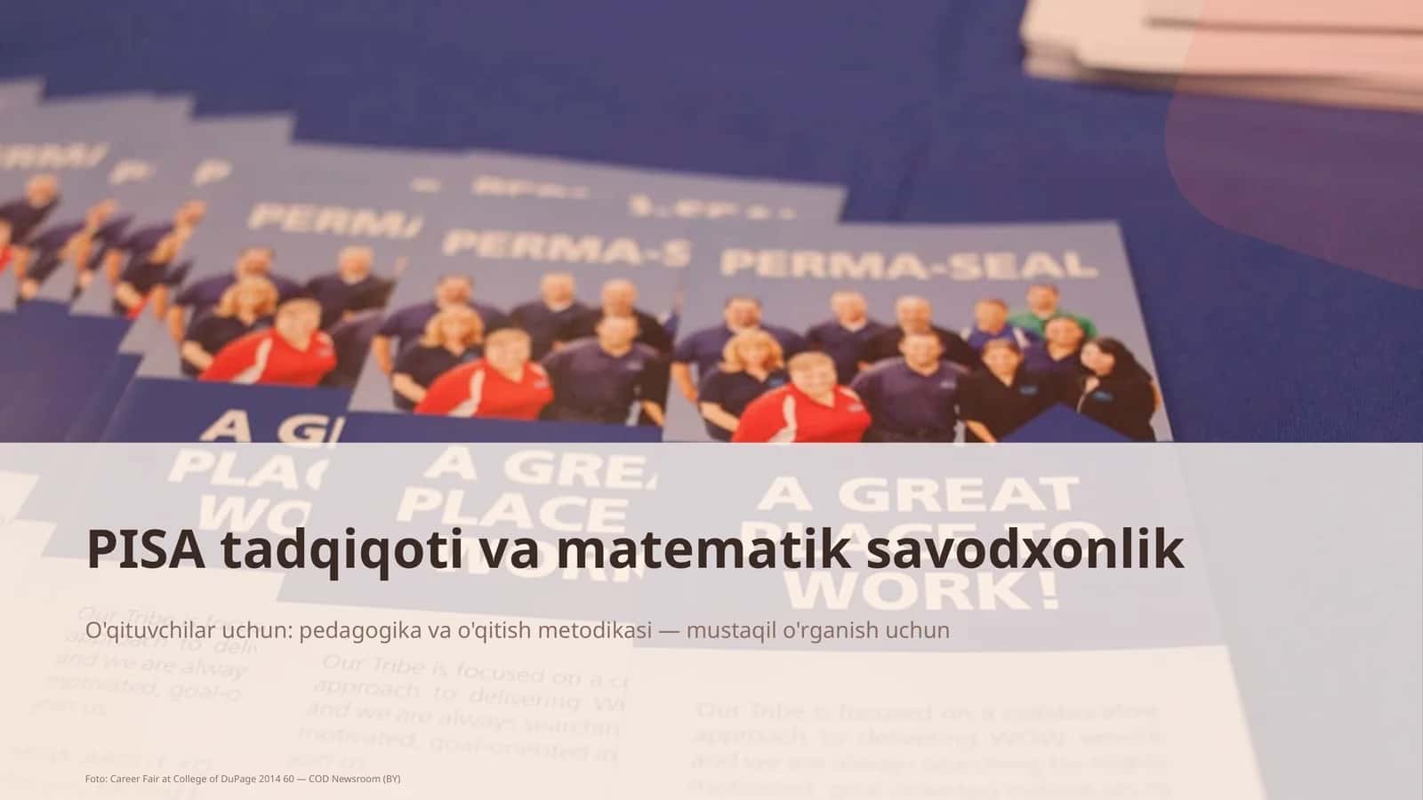 PISA tadqiqoti va matematik savodxonlik 1