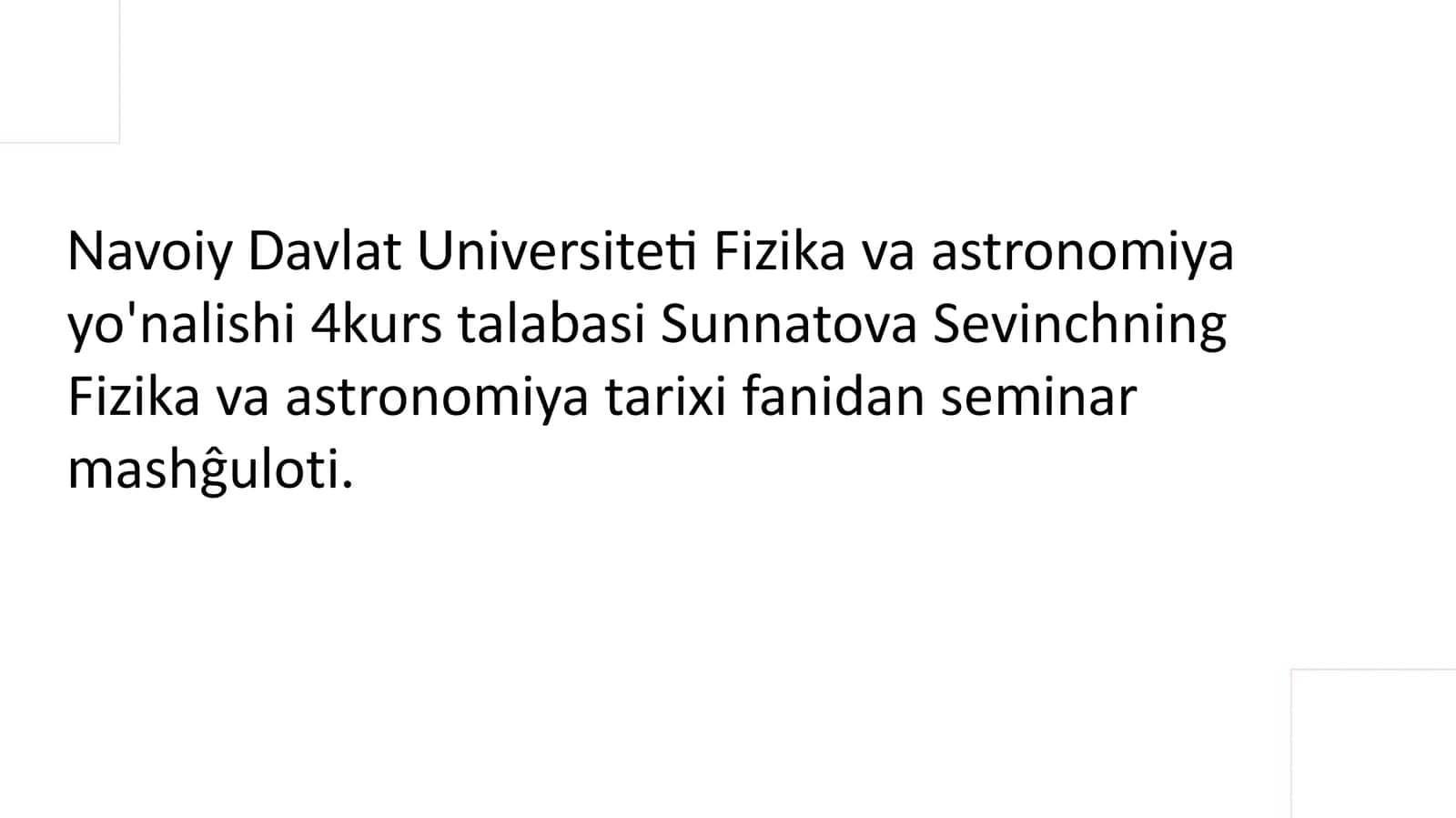 Mayyaqabilalarning Astronomiyasi 1