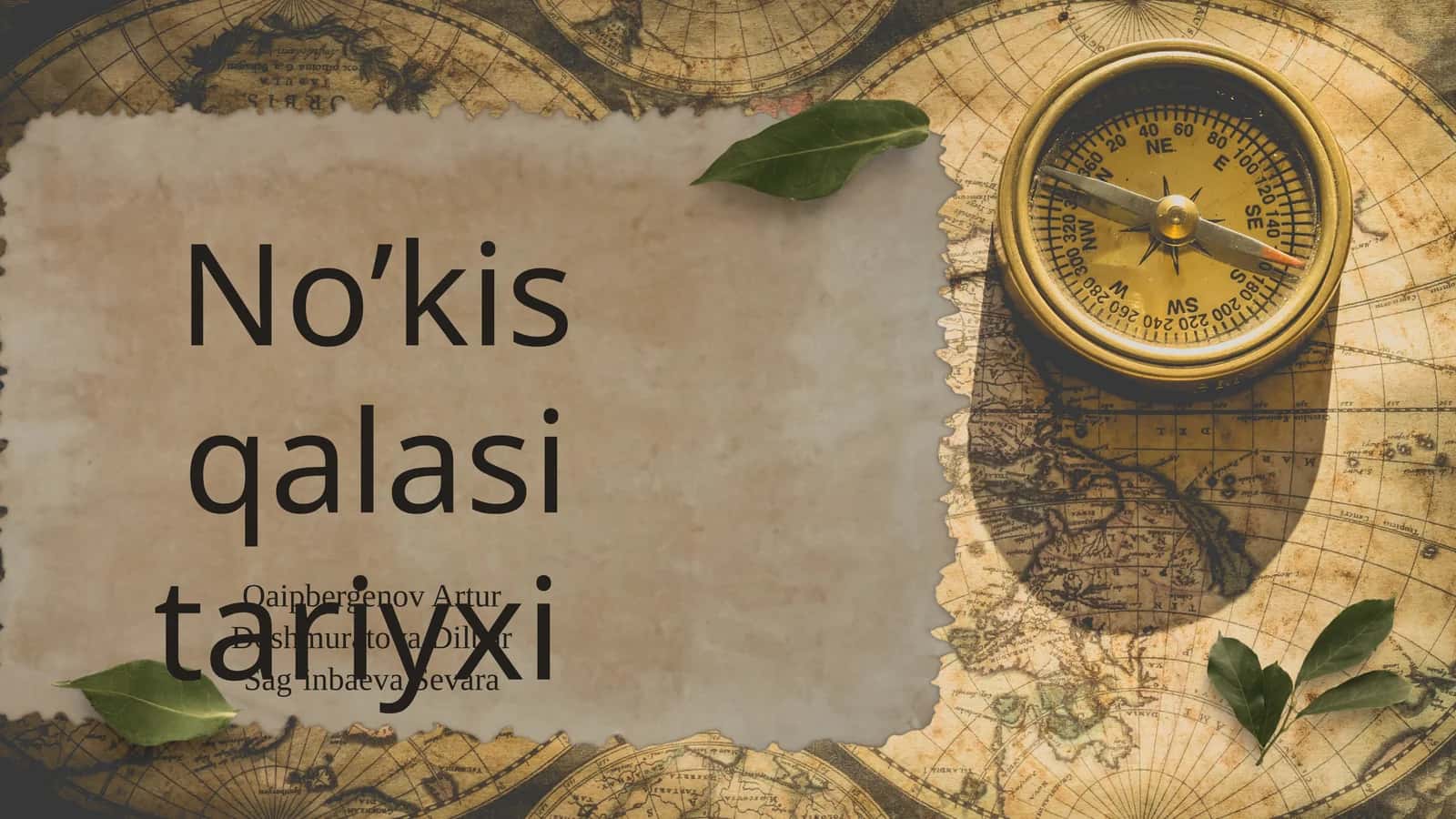 No’kis qalasi tariyxi 1
