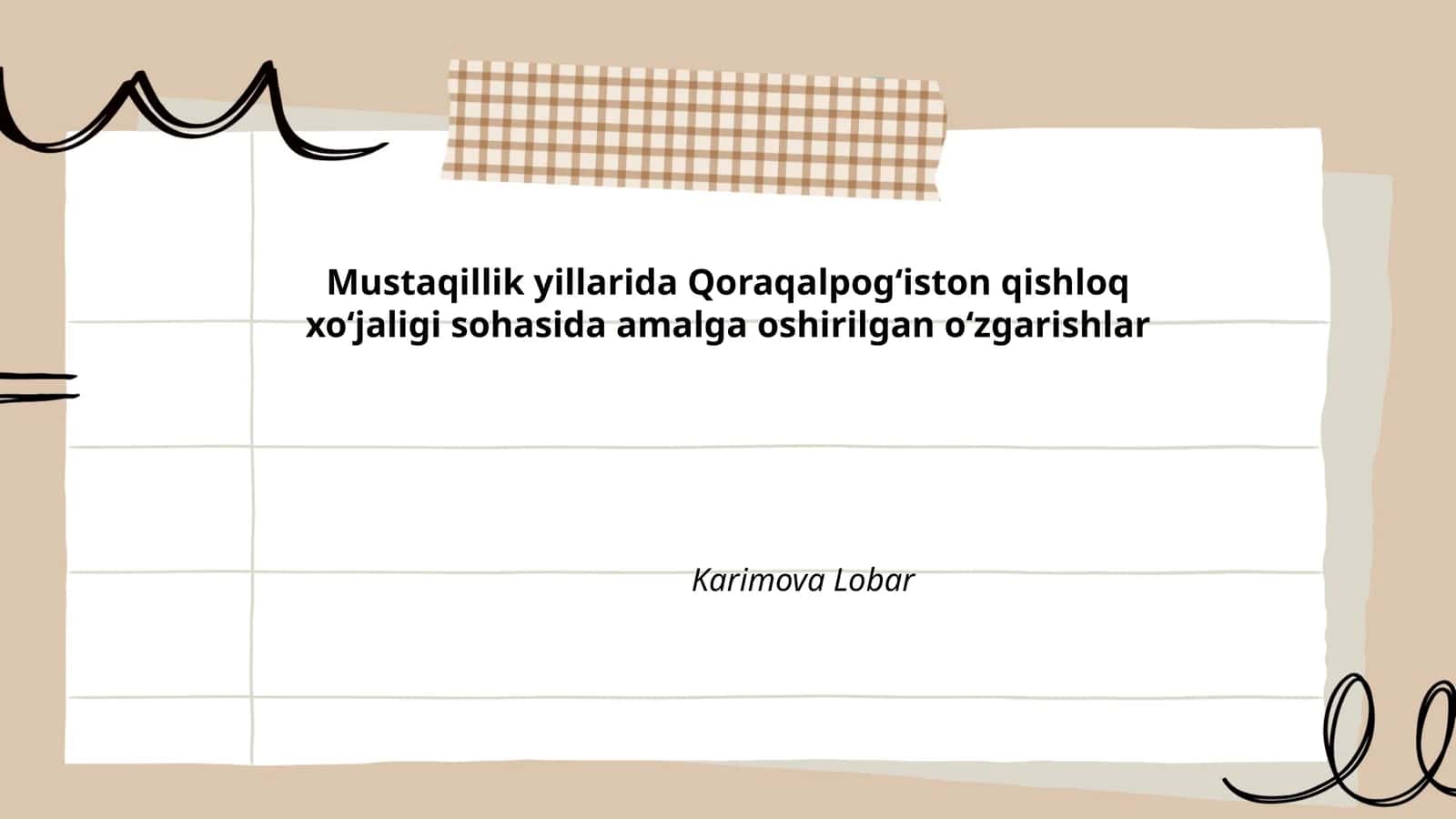 Yangi texnologiyalarni qishloq xo‘jaligiga joriy etish 1