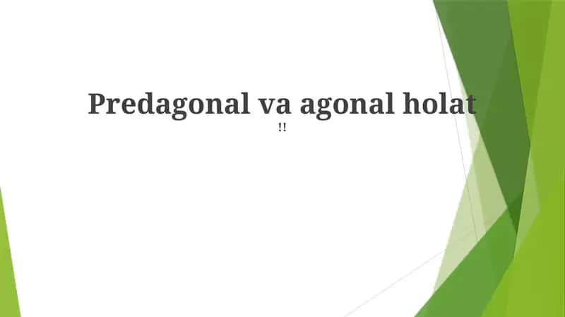 Agoniya holati 1