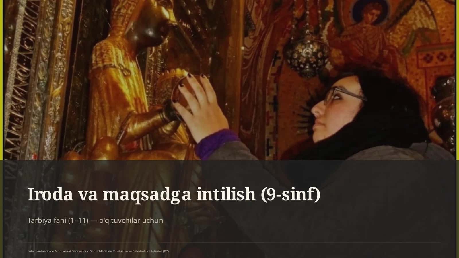 Iroda va maqsadga intilish (9-sinf) 1