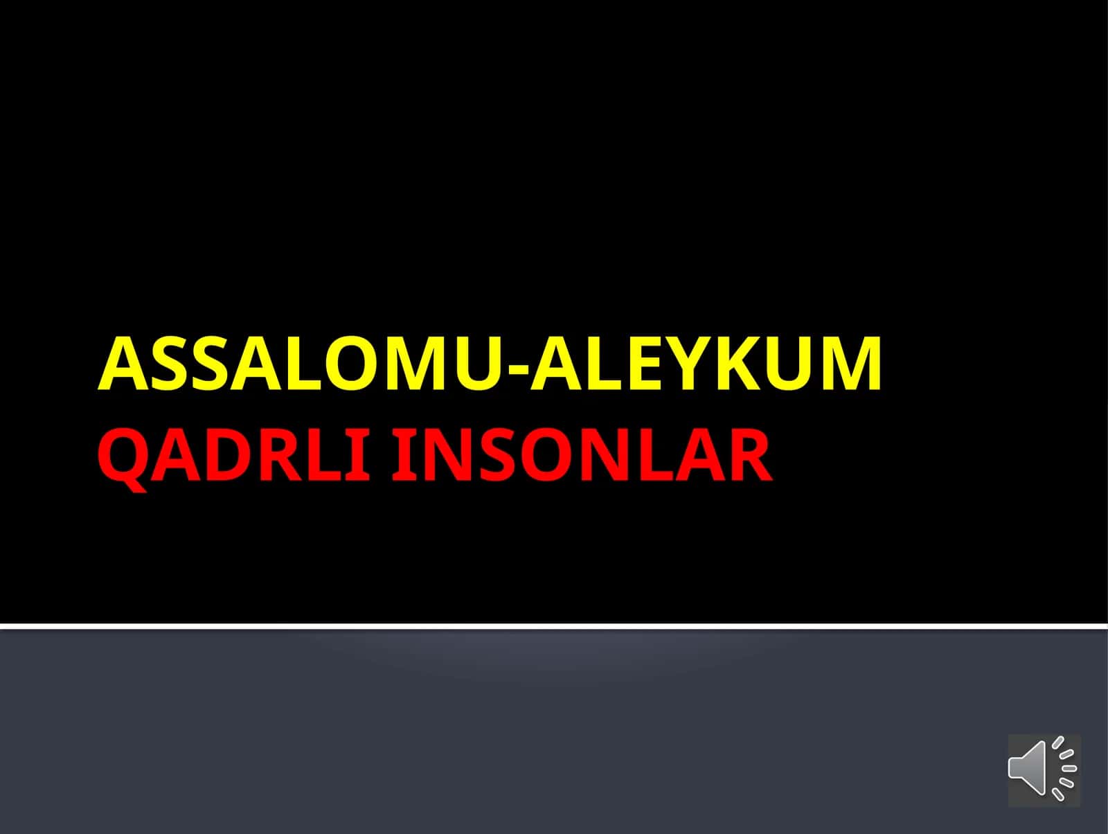 Qadrlı insonlar 1