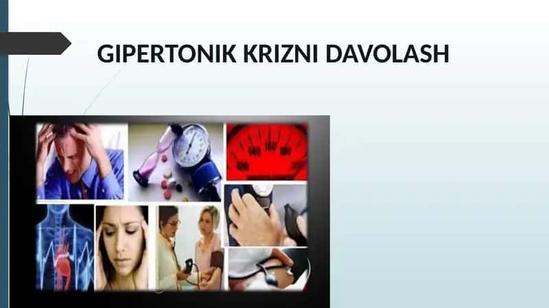 GIPERTONIK KRIZ. 1