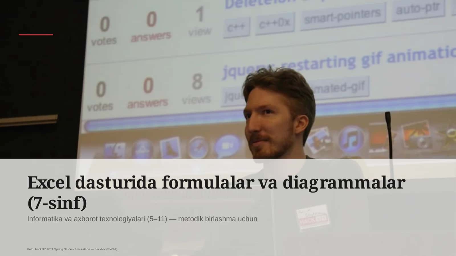 Dars rejasi 1