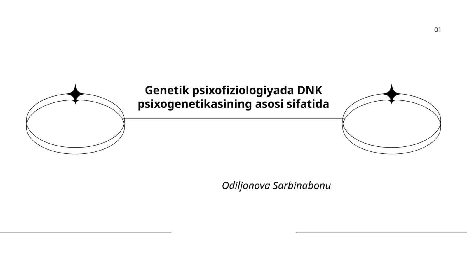 Genetik psixofiziologiyada DNK psixogenetikasining asosi sifatida 1