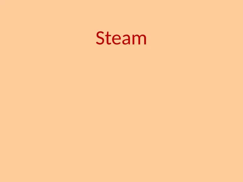 Steam 1