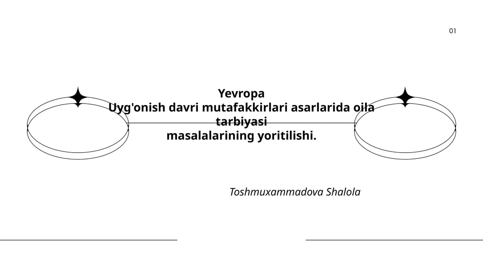 Yevropa Uyg'onish davri mutafakkirlari asarlarida oila tarbiyasi masalalarining yoritilishi 1