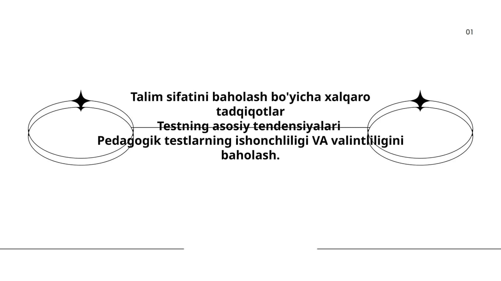Xalqaro ta'lim baholash dasturlari (PISA, TIMSS, PIRLS): taqqoslash va darslar 1