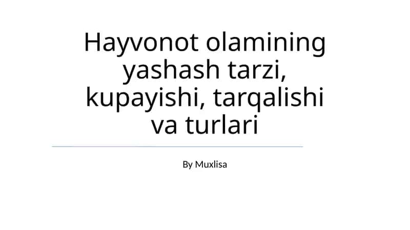 Kupayishi, tarqalishi va turlari 1