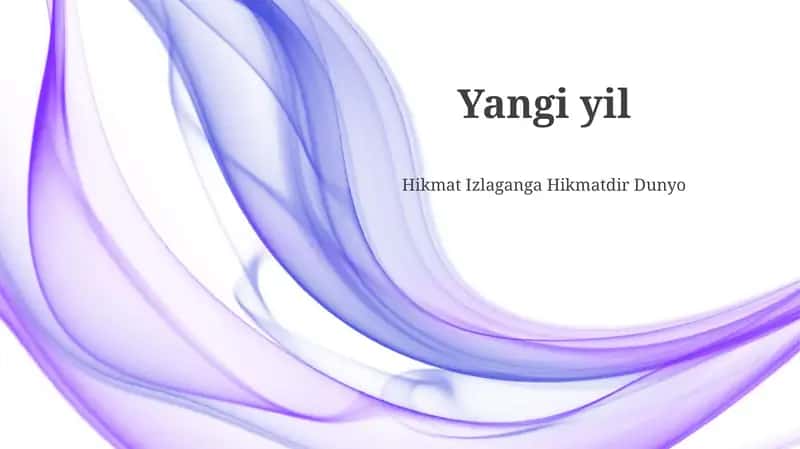 Yangi yil 1