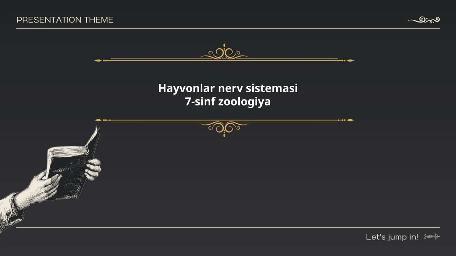 Hayvonlar nerv sistemasi 1