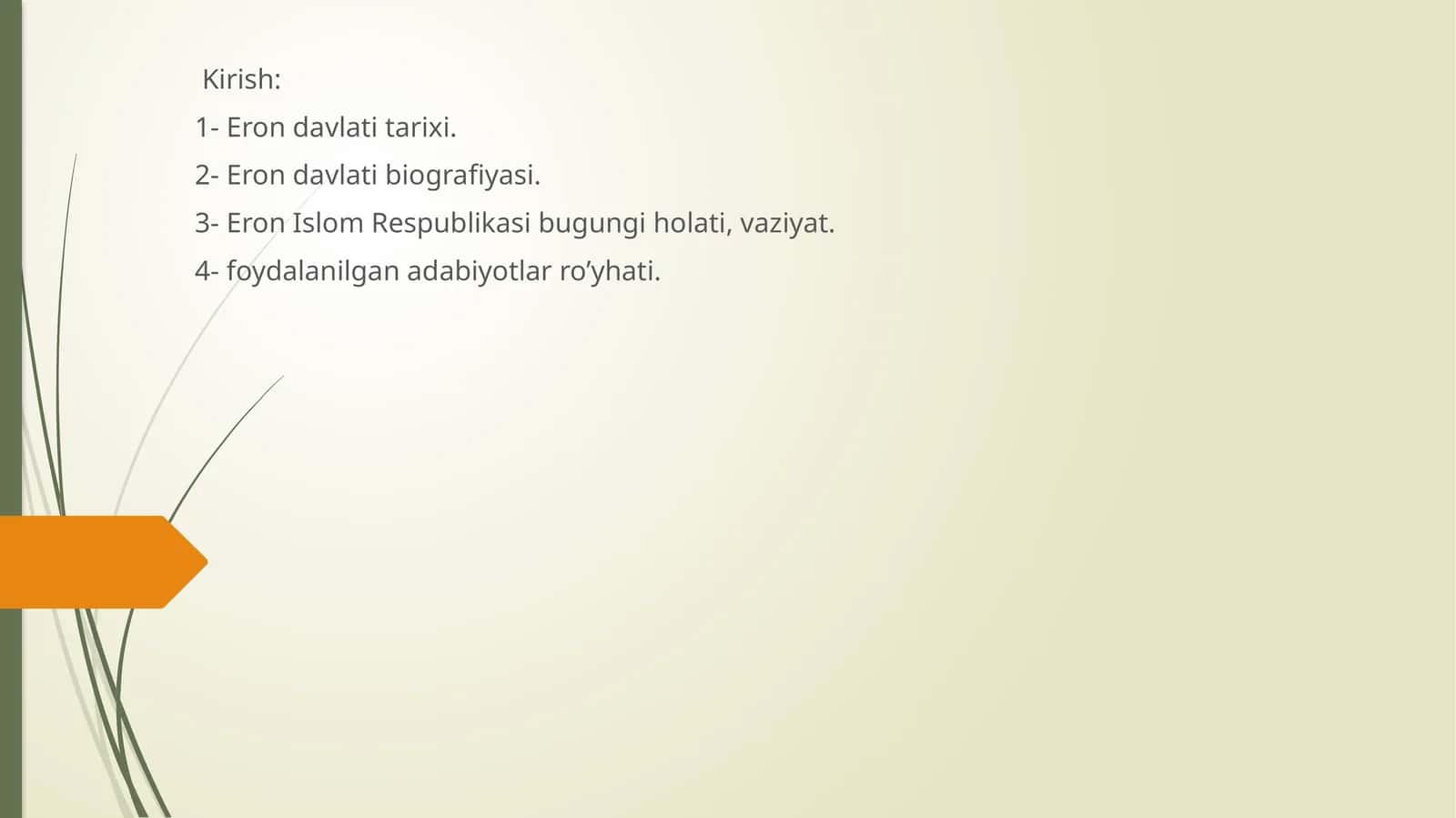 Eron davlati tarixi 1