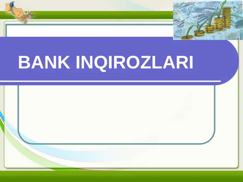 BANK INQIROZLARI 1
