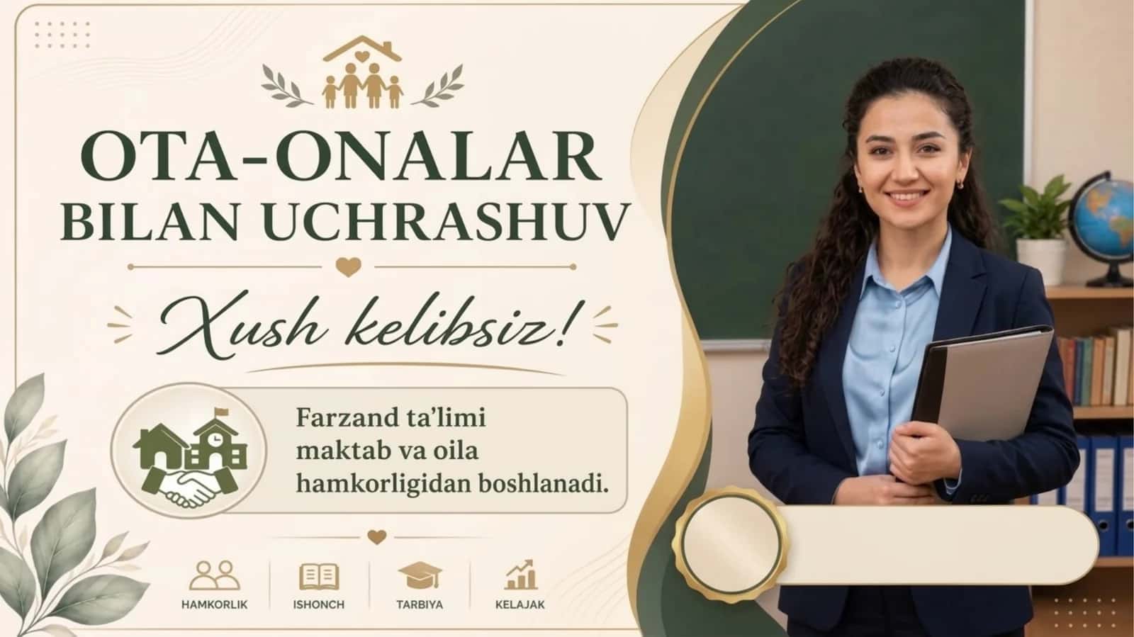Ota-onalar majlisi uchun taqdimot 1