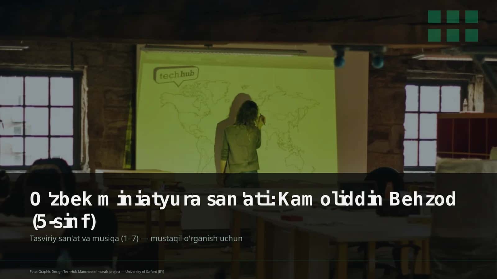 O'zbek miniatyura san'ati: Kamoliddin Behzod (5-sinf) 1