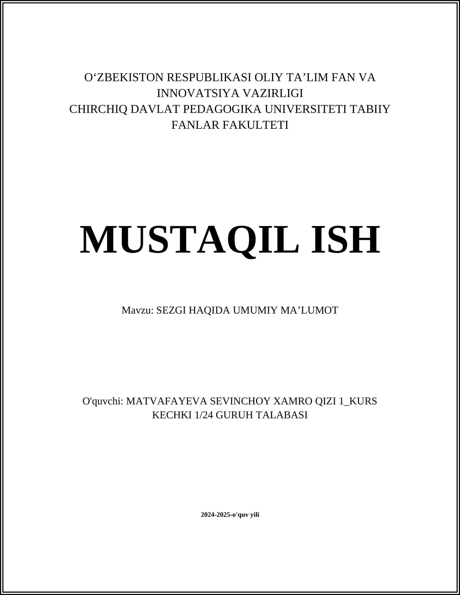 SEZGI TURLARI 1