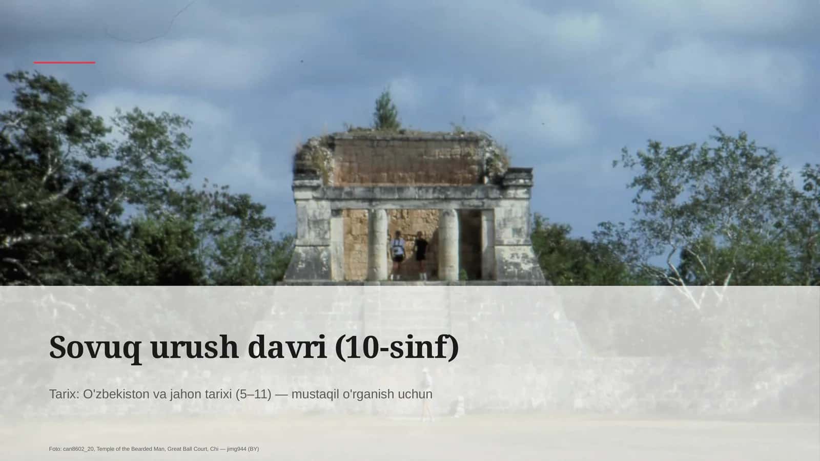 Sovuq urush davri (10-sinf) 1