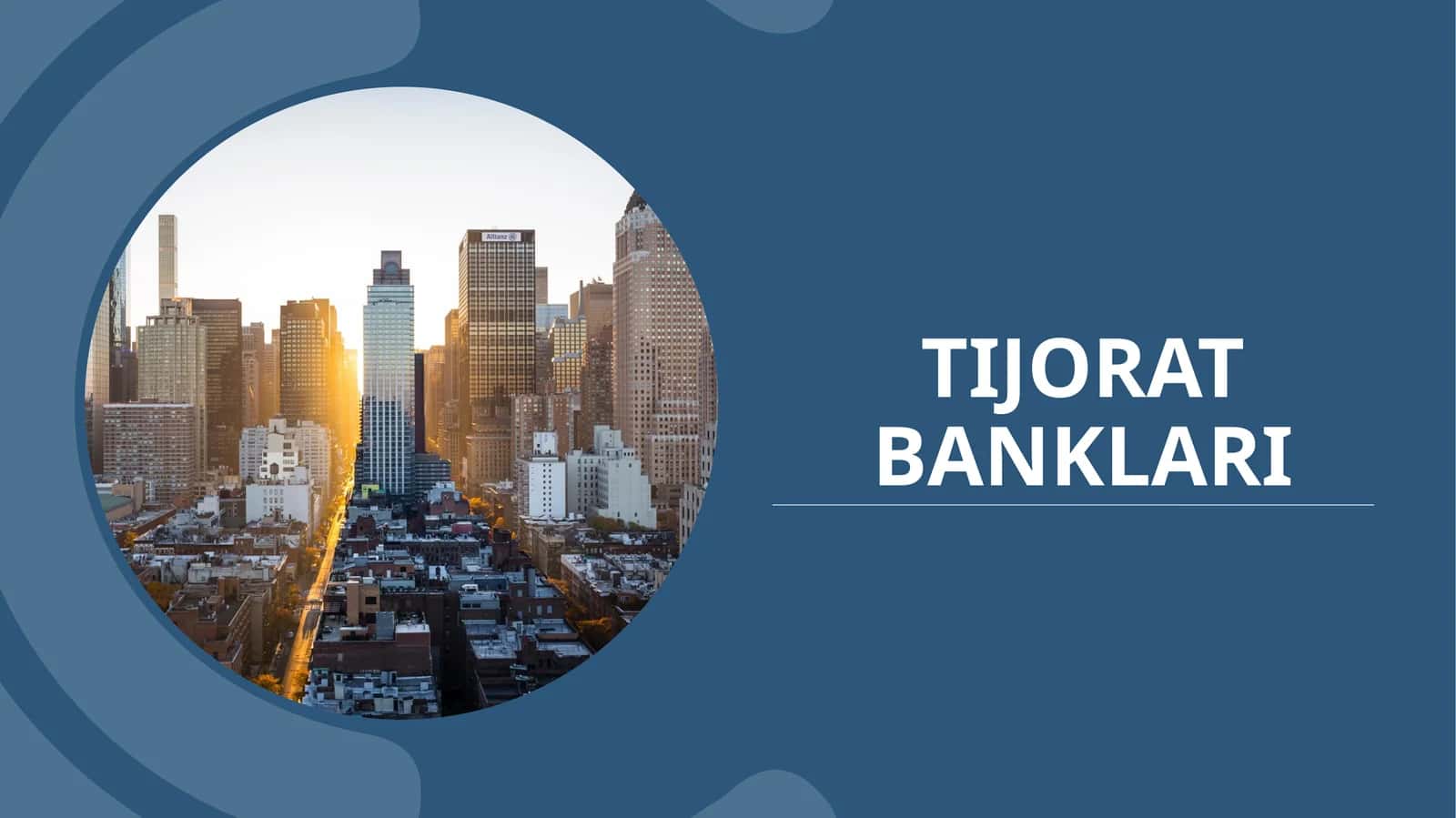 Banklarning qisqacha tarixi 1