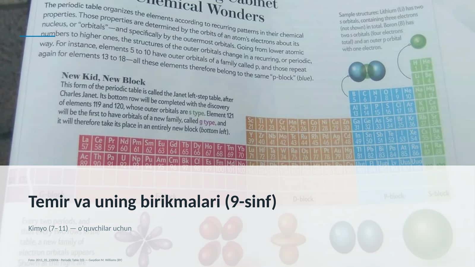 Kimyo (7–11) — o'quvchilar uchun 1