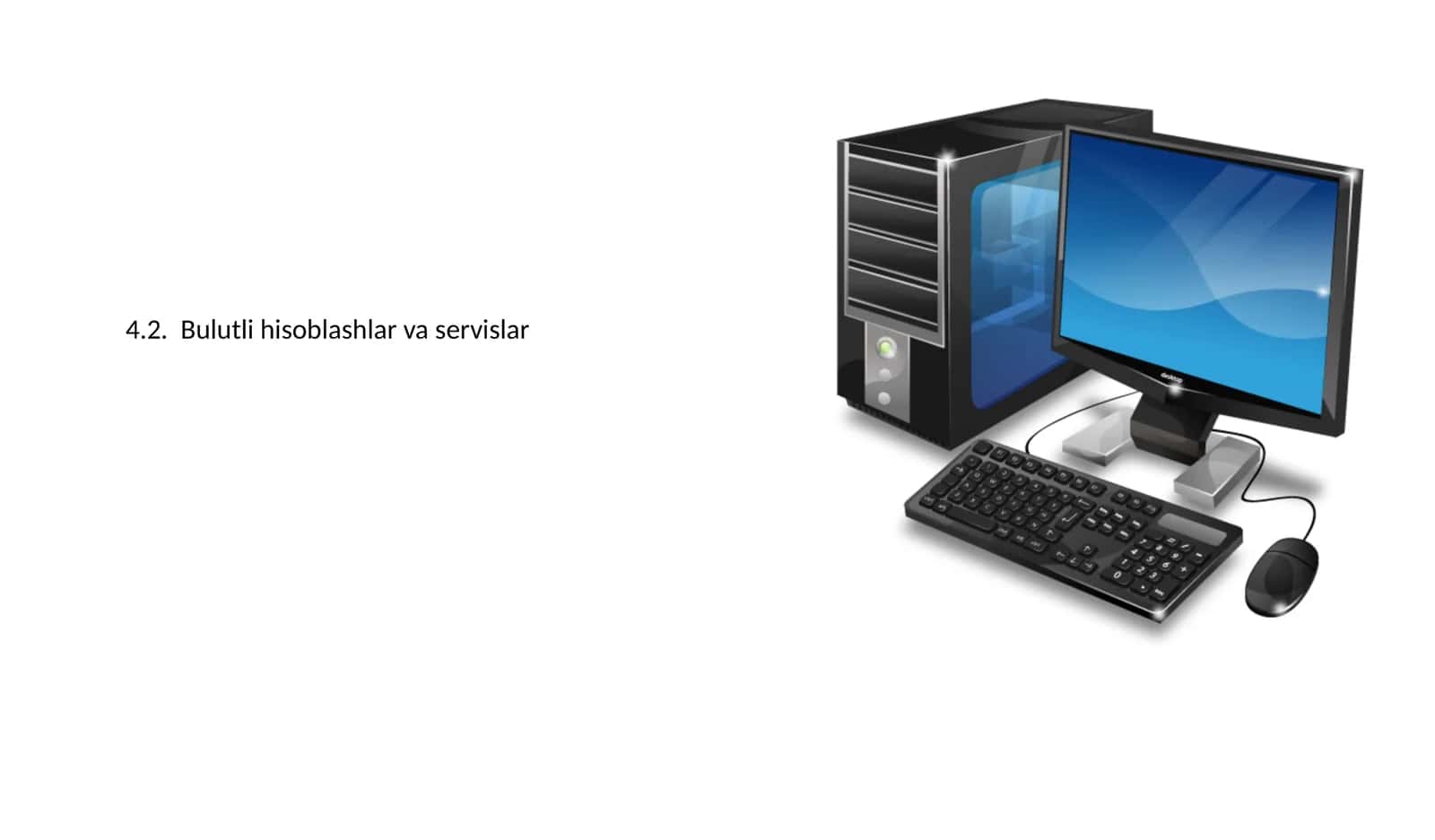 Bulutli hisoblashlar va servislar 1