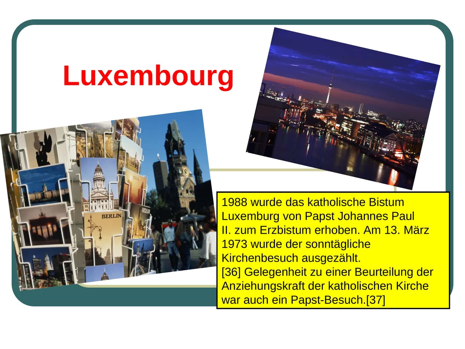 Luxembourg Geschichte 1