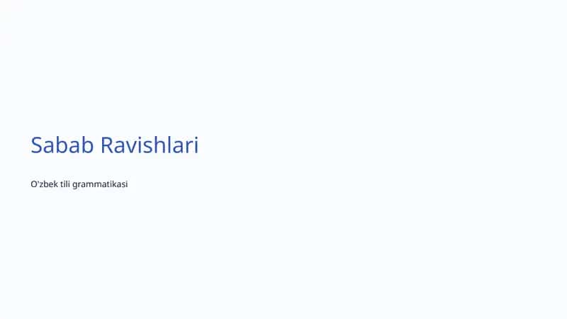 O'zbek tili grammatikasi 1