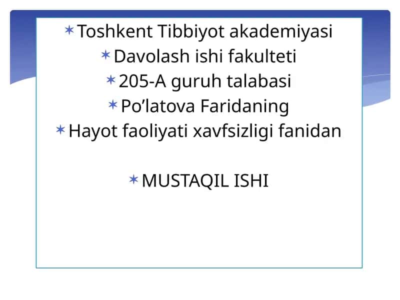 Dozimetriya metodlari 1